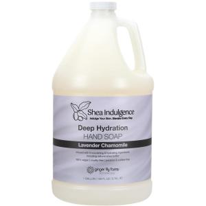 Ginger Lily Farms Botanicals Shea Indulgence Deep Hydration Liquid Hand Soap Refill, 100% Vegan & Cruelty-Free, Vanilla Sugar Bliss Scent, 1 Gallon (128 fl oz)(Lavender Chamomile)
