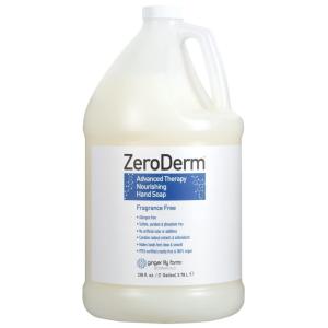 Ginger Lily Farms Botanicals ZeroDerm Advanced Therapy Nourishing Liquid Hand Soap Refill 100% Vegan Cruelty-Free Fragrance-Free, Unscented, 128 Fl Oz(128 Fl Oz (Pack of 1))